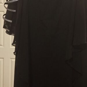 SHEIN Black Dress with Silver Accents